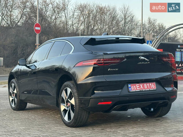 Черный Ягуар I-Pace, объемом двигателя 0 л и пробегом 62 тыс. км за 27400 $, фото 7 на Automoto.ua