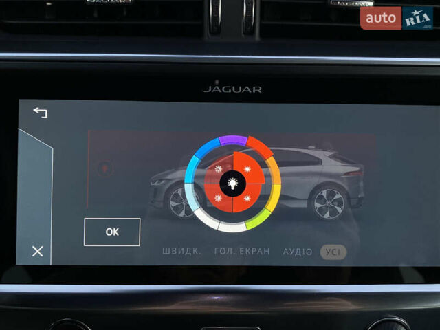 Черный Ягуар I-Pace, объемом двигателя 0 л и пробегом 64 тыс. км за 29900 $, фото 91 на Automoto.ua