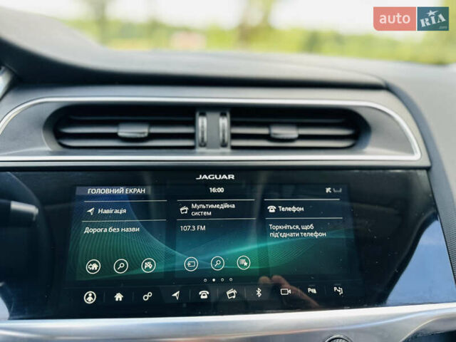 Черный Ягуар I-Pace, объемом двигателя 0 л и пробегом 24 тыс. км за 28500 $, фото 11 на Automoto.ua
