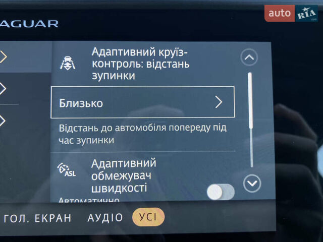 Черный Ягуар I-Pace, объемом двигателя 0 л и пробегом 64 тыс. км за 29900 $, фото 102 на Automoto.ua