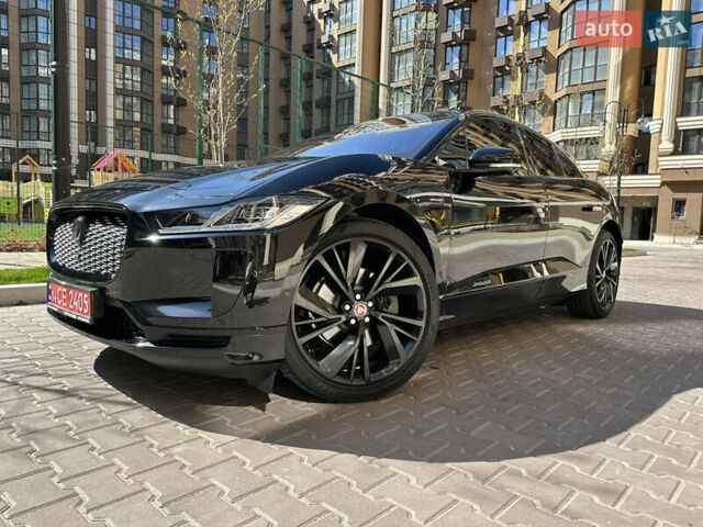 Черный Ягуар I-Pace, объемом двигателя 0 л и пробегом 57 тыс. км за 33400 $, фото 1 на Automoto.ua
