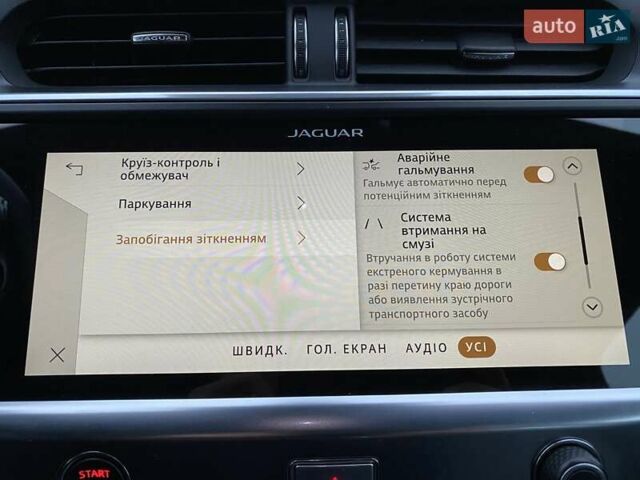 Черный Ягуар I-Pace, объемом двигателя 0 л и пробегом 85 тыс. км за 29900 $, фото 84 на Automoto.ua