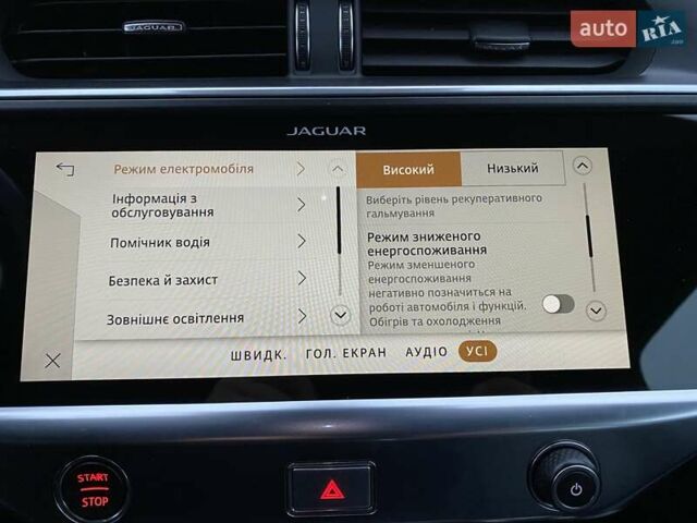 Черный Ягуар I-Pace, объемом двигателя 0 л и пробегом 85 тыс. км за 29900 $, фото 78 на Automoto.ua