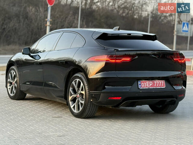 Черный Ягуар I-Pace, объемом двигателя 0 л и пробегом 50 тыс. км за 29900 $, фото 1 на Automoto.ua