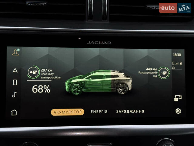 Черный Ягуар I-Pace, объемом двигателя 0 л и пробегом 91 тыс. км за 24900 $, фото 77 на Automoto.ua
