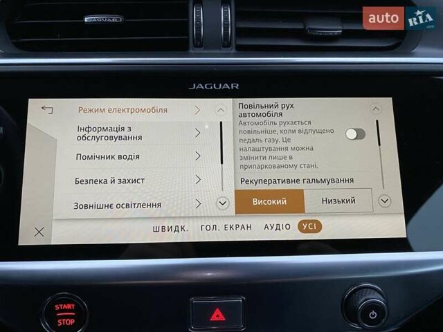 Черный Ягуар I-Pace, объемом двигателя 0 л и пробегом 85 тыс. км за 29900 $, фото 77 на Automoto.ua