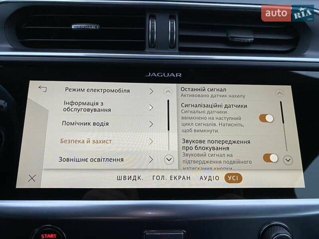 Черный Ягуар I-Pace, объемом двигателя 0 л и пробегом 85 тыс. км за 29900 $, фото 86 на Automoto.ua