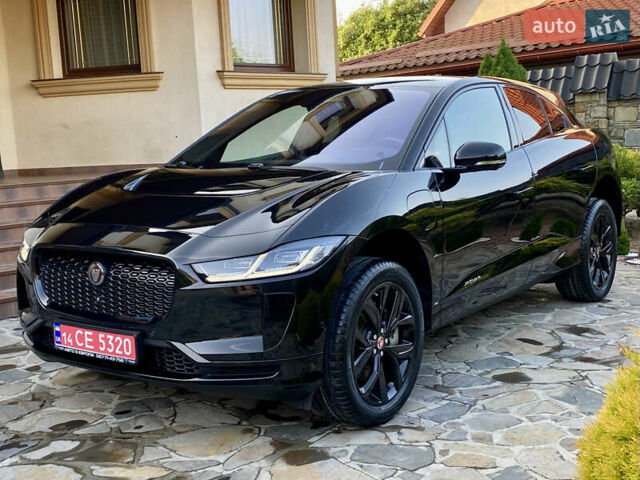 Черный Ягуар I-Pace, объемом двигателя 0 л и пробегом 42 тыс. км за 34899 $, фото 1 на Automoto.ua