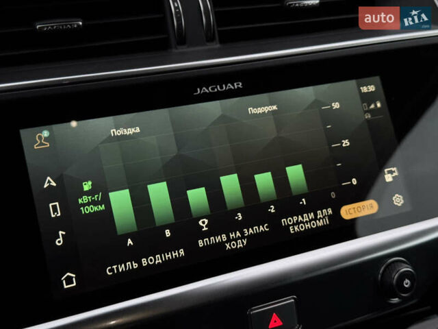 Черный Ягуар I-Pace, объемом двигателя 0 л и пробегом 91 тыс. км за 24900 $, фото 75 на Automoto.ua