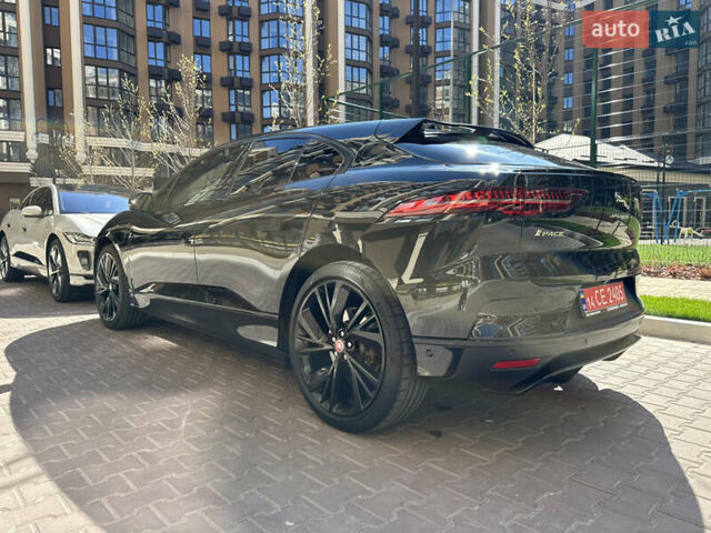 Черный Ягуар I-Pace, объемом двигателя 0 л и пробегом 57 тыс. км за 33400 $, фото 15 на Automoto.ua