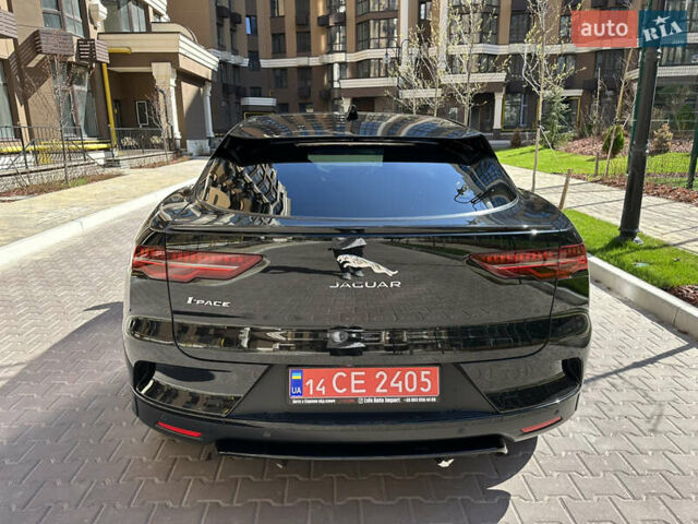 Черный Ягуар I-Pace, объемом двигателя 0 л и пробегом 57 тыс. км за 33400 $, фото 17 на Automoto.ua