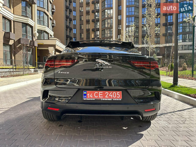Черный Ягуар I-Pace, объемом двигателя 0 л и пробегом 57 тыс. км за 33400 $, фото 16 на Automoto.ua
