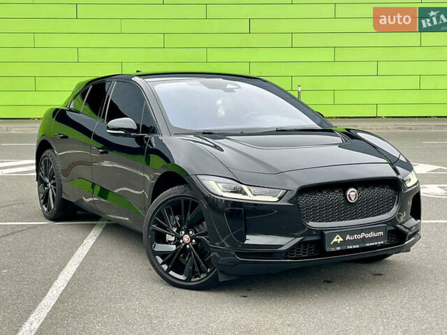 Черный Ягуар I-Pace, объемом двигателя 0 л и пробегом 41 тыс. км за 50999 $, фото 1 на Automoto.ua