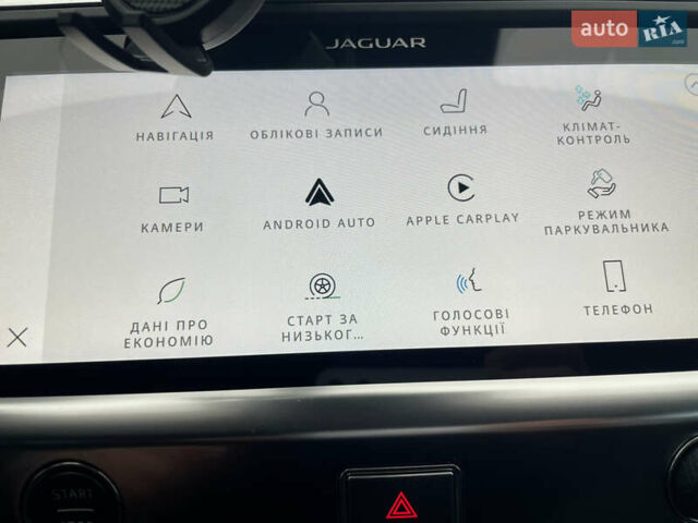 Черный Ягуар I-Pace, объемом двигателя 0 л и пробегом 64 тыс. км за 35900 $, фото 43 на Automoto.ua