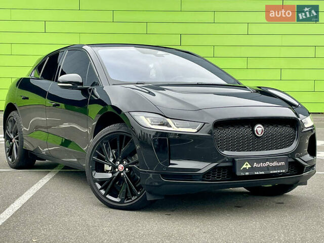 Черный Ягуар I-Pace, объемом двигателя 0 л и пробегом 41 тыс. км за 50999 $, фото 2 на Automoto.ua