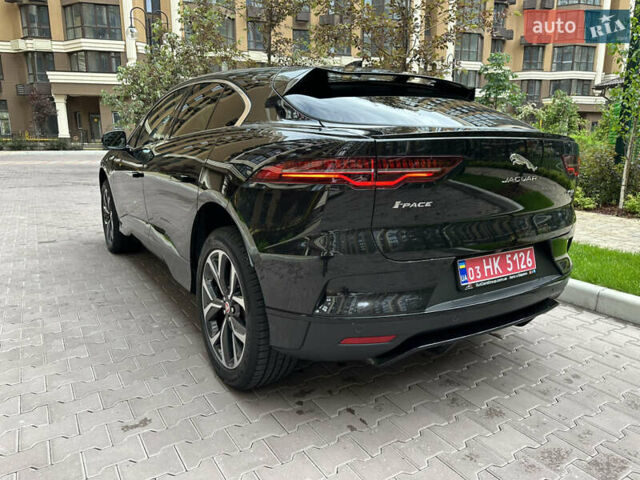 Черный Ягуар I-Pace, объемом двигателя 0 л и пробегом 25 тыс. км за 38500 $, фото 12 на Automoto.ua