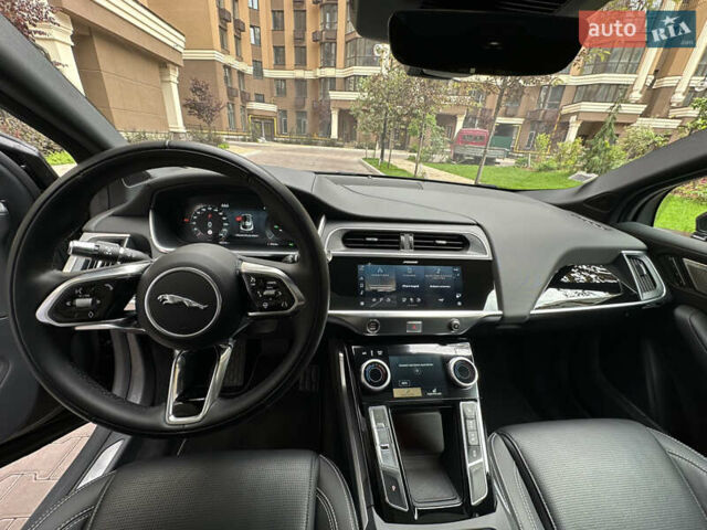 Черный Ягуар I-Pace, объемом двигателя 0 л и пробегом 25 тыс. км за 38500 $, фото 45 на Automoto.ua
