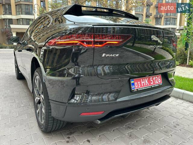 Черный Ягуар I-Pace, объемом двигателя 0 л и пробегом 25 тыс. км за 38500 $, фото 13 на Automoto.ua
