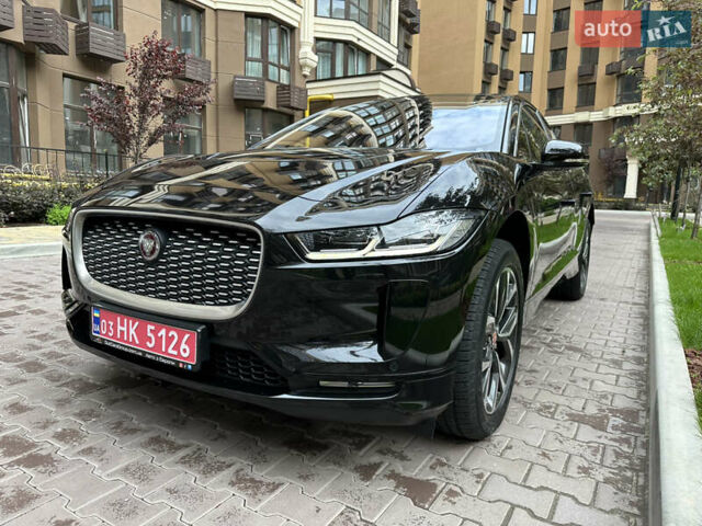 Черный Ягуар I-Pace, объемом двигателя 0 л и пробегом 25 тыс. км за 38500 $, фото 27 на Automoto.ua