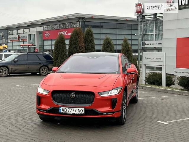 Красный Ягуар I-Pace, объемом двигателя 0 л и пробегом 34 тыс. км за 45500 $, фото 2 на Automoto.ua