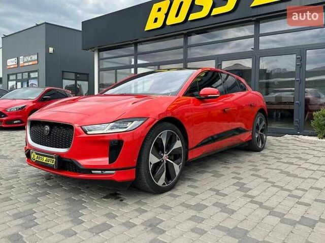 Красный Ягуар I-Pace, объемом двигателя 0 л и пробегом 78 тыс. км за 41000 $, фото 2 на Automoto.ua
