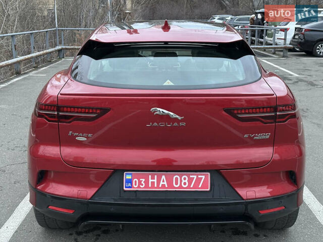 Красный Ягуар I-Pace, объемом двигателя 0 л и пробегом 100 тыс. км за 23900 $, фото 7 на Automoto.ua