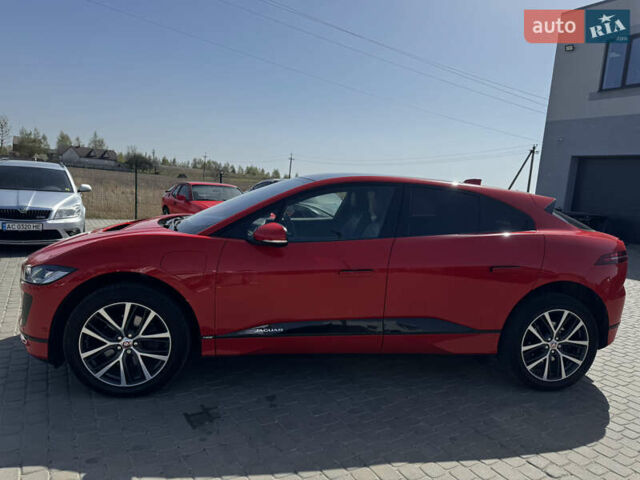 Красный Ягуар I-Pace, объемом двигателя 0 л и пробегом 123 тыс. км за 30000 $, фото 3 на Automoto.ua