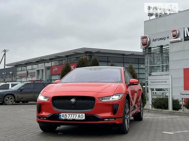 Красный Ягуар I-Pace, объемом двигателя 0 л и пробегом 34 тыс. км за 45500 $, фото 4 на Automoto.ua