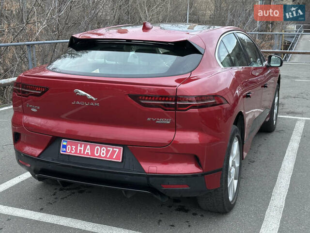 Красный Ягуар I-Pace, объемом двигателя 0 л и пробегом 100 тыс. км за 23900 $, фото 8 на Automoto.ua