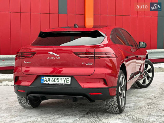 Красный Ягуар I-Pace, объемом двигателя 0 л и пробегом 95 тыс. км за 29000 $, фото 16 на Automoto.ua