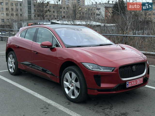 Красный Ягуар I-Pace, объемом двигателя 0 л и пробегом 100 тыс. км за 23900 $, фото 12 на Automoto.ua