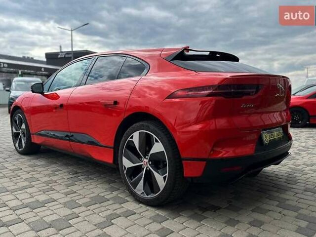 Красный Ягуар I-Pace, объемом двигателя 0 л и пробегом 78 тыс. км за 41000 $, фото 4 на Automoto.ua