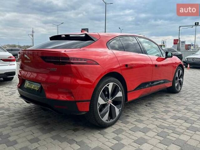 Красный Ягуар I-Pace, объемом двигателя 0 л и пробегом 78 тыс. км за 41000 $, фото 6 на Automoto.ua