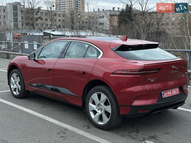 Красный Ягуар I-Pace, объемом двигателя 0 л и пробегом 100 тыс. км за 23900 $, фото 5 на Automoto.ua