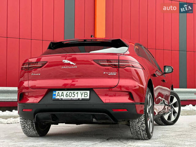 Красный Ягуар I-Pace, объемом двигателя 0 л и пробегом 95 тыс. км за 29000 $, фото 12 на Automoto.ua