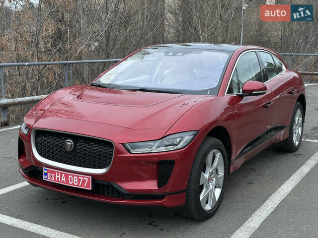 Красный Ягуар I-Pace, объемом двигателя 0 л и пробегом 100 тыс. км за 23900 $, фото 2 на Automoto.ua