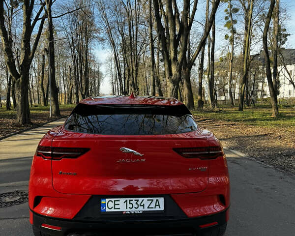 Красный Ягуар I-Pace, объемом двигателя 0 л и пробегом 125 тыс. км за 25500 $, фото 3 на Automoto.ua