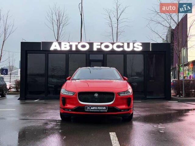 Красный Ягуар I-Pace, объемом двигателя 0 л и пробегом 106 тыс. км за 26490 $, фото 1 на Automoto.ua