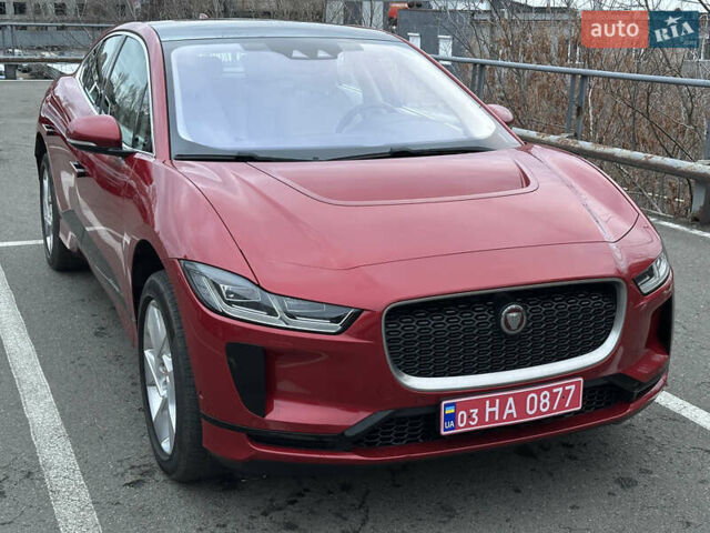 Красный Ягуар I-Pace, объемом двигателя 0 л и пробегом 100 тыс. км за 23900 $, фото 13 на Automoto.ua