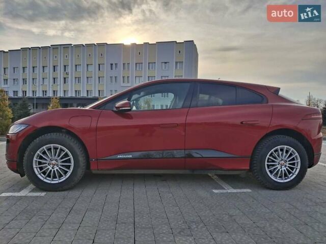 Красный Ягуар I-Pace, объемом двигателя 0 л и пробегом 91 тыс. км за 26000 $, фото 1 на Automoto.ua