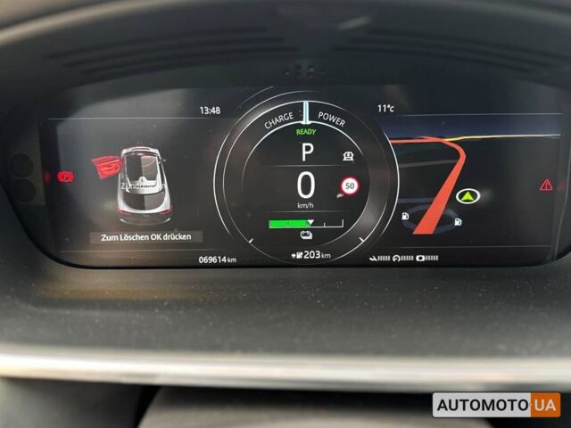 Красный Ягуар I-Pace, объемом двигателя 90 л и пробегом 78 тыс. км за 45000 $, фото 11 на Automoto.ua