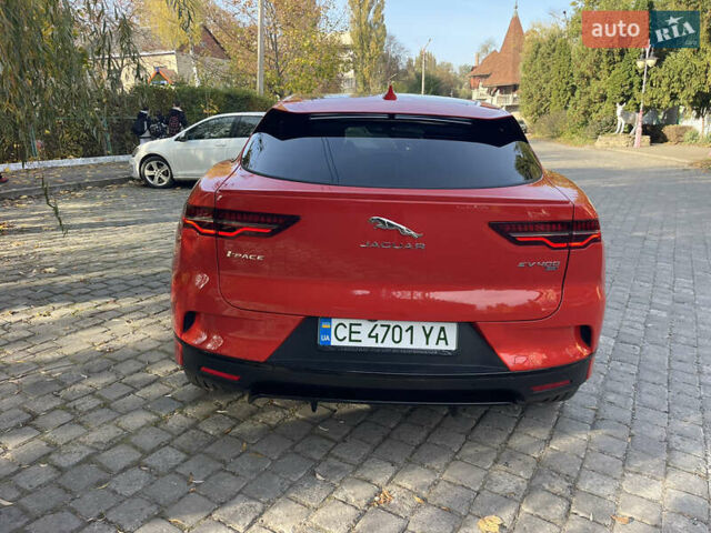Ягуар I-Pace 2018 в Черновцах на Automoto.ua Красный Ягуар I-Pace, объемом двигателя 0 л и пробегом 40 тыс. км за 28000 $, фото 3 на Automoto.ua