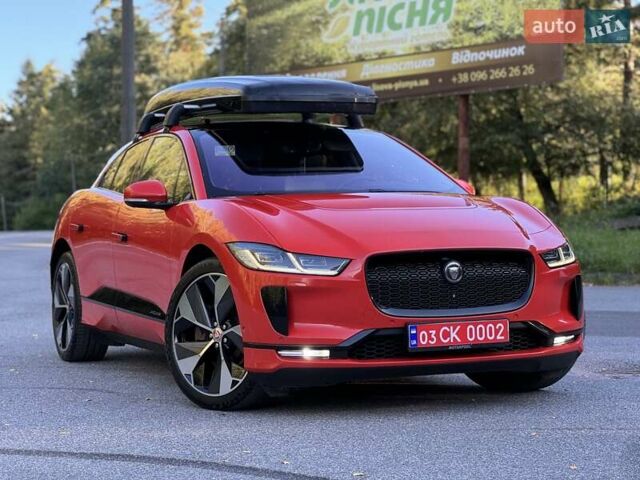 Красный Ягуар I-Pace, объемом двигателя 0 л и пробегом 89 тыс. км за 24300 $, фото 7 на Automoto.ua