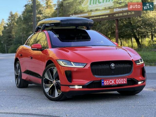 Красный Ягуар I-Pace, объемом двигателя 0 л и пробегом 89 тыс. км за 24300 $, фото 1 на Automoto.ua