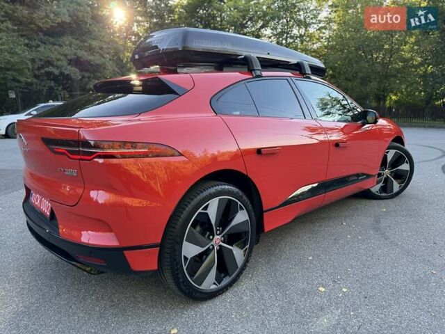 Красный Ягуар I-Pace, объемом двигателя 0 л и пробегом 89 тыс. км за 24300 $, фото 30 на Automoto.ua