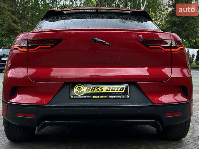 Красный Ягуар I-Pace, объемом двигателя 0 л и пробегом 40 тыс. км за 25999 $, фото 5 на Automoto.ua