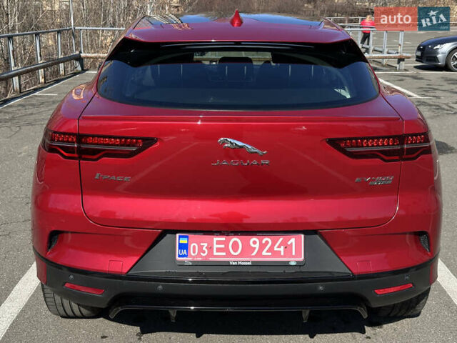 Красный Ягуар I-Pace, объемом двигателя 0 л и пробегом 110 тыс. км за 23999 $, фото 6 на Automoto.ua