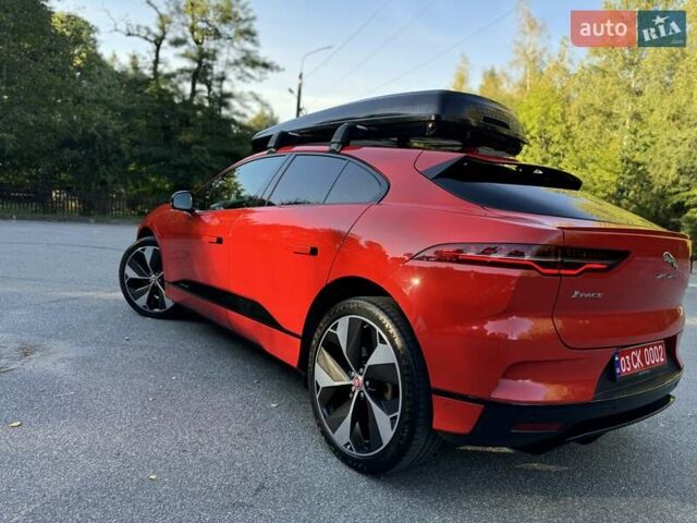 Красный Ягуар I-Pace, объемом двигателя 0 л и пробегом 89 тыс. км за 24300 $, фото 24 на Automoto.ua