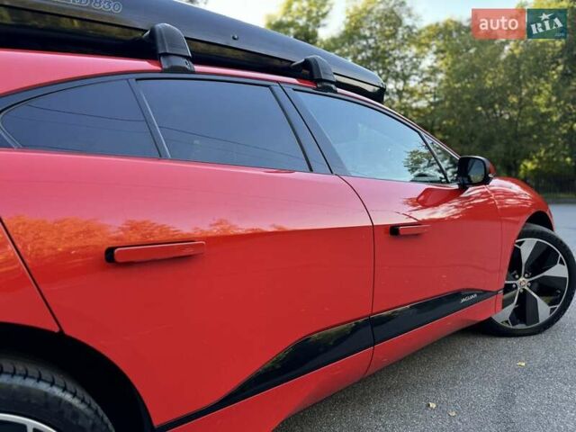 Красный Ягуар I-Pace, объемом двигателя 0 л и пробегом 89 тыс. км за 24300 $, фото 34 на Automoto.ua