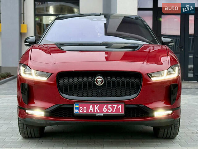 Красный Ягуар I-Pace, объемом двигателя 0 л и пробегом 142 тыс. км за 23500 $, фото 2 на Automoto.ua